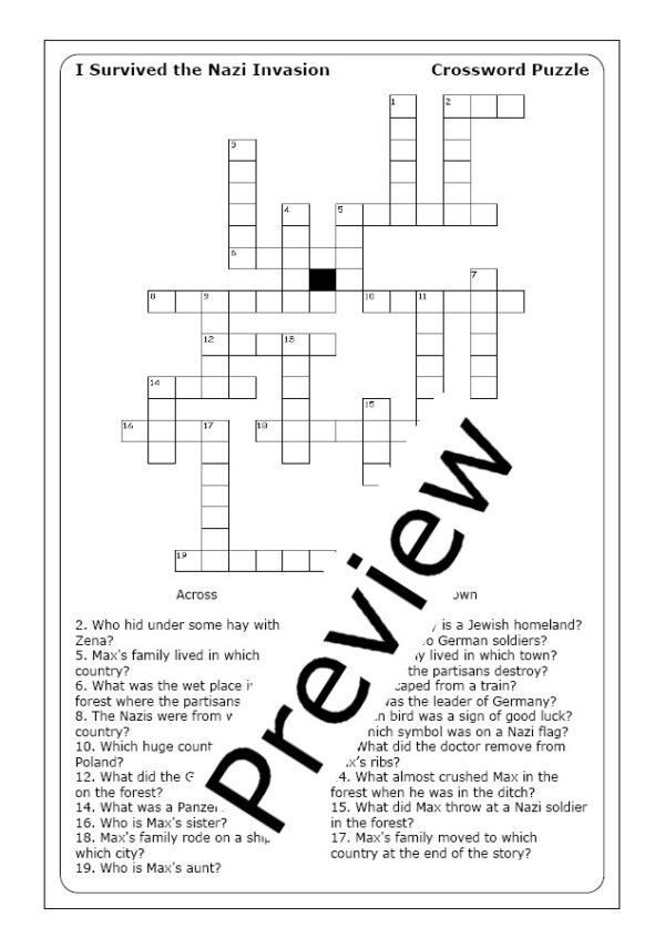 Lauren Tarshis "I Survived the Nazi Invasion, 1944" worksheets | Made ...