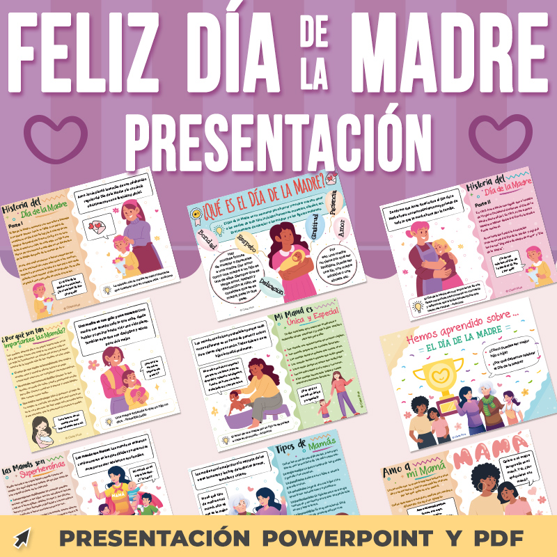 Feliz Día de la Madre Presentación PowerPoint