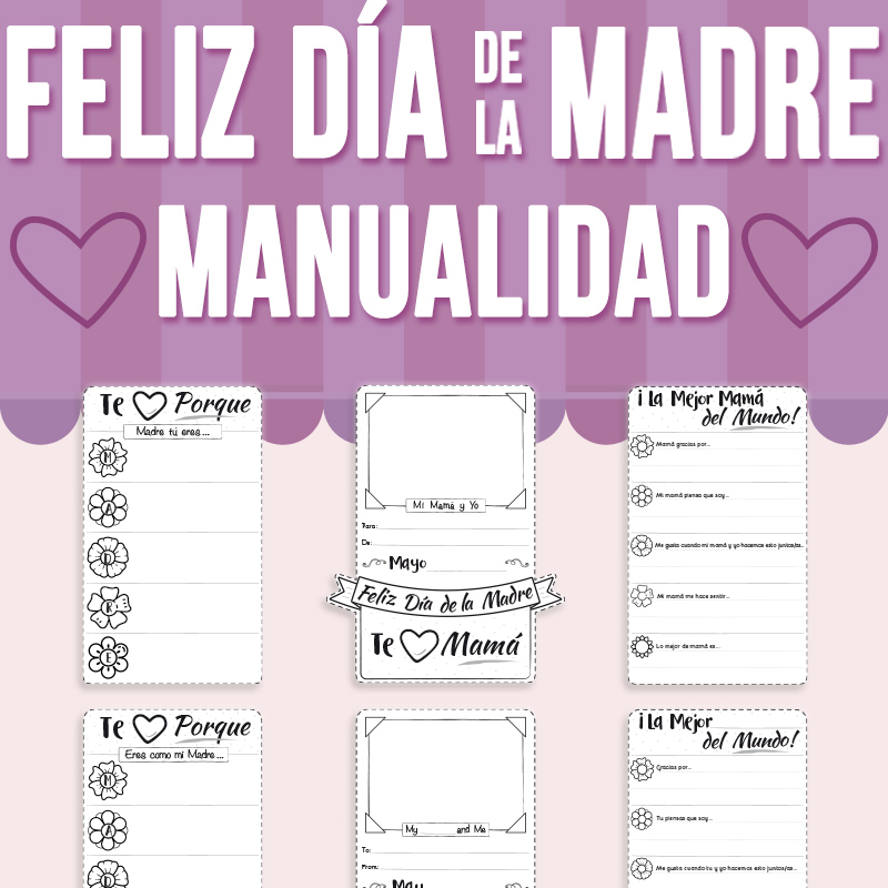 Feliz Día de la Madre Manualidad