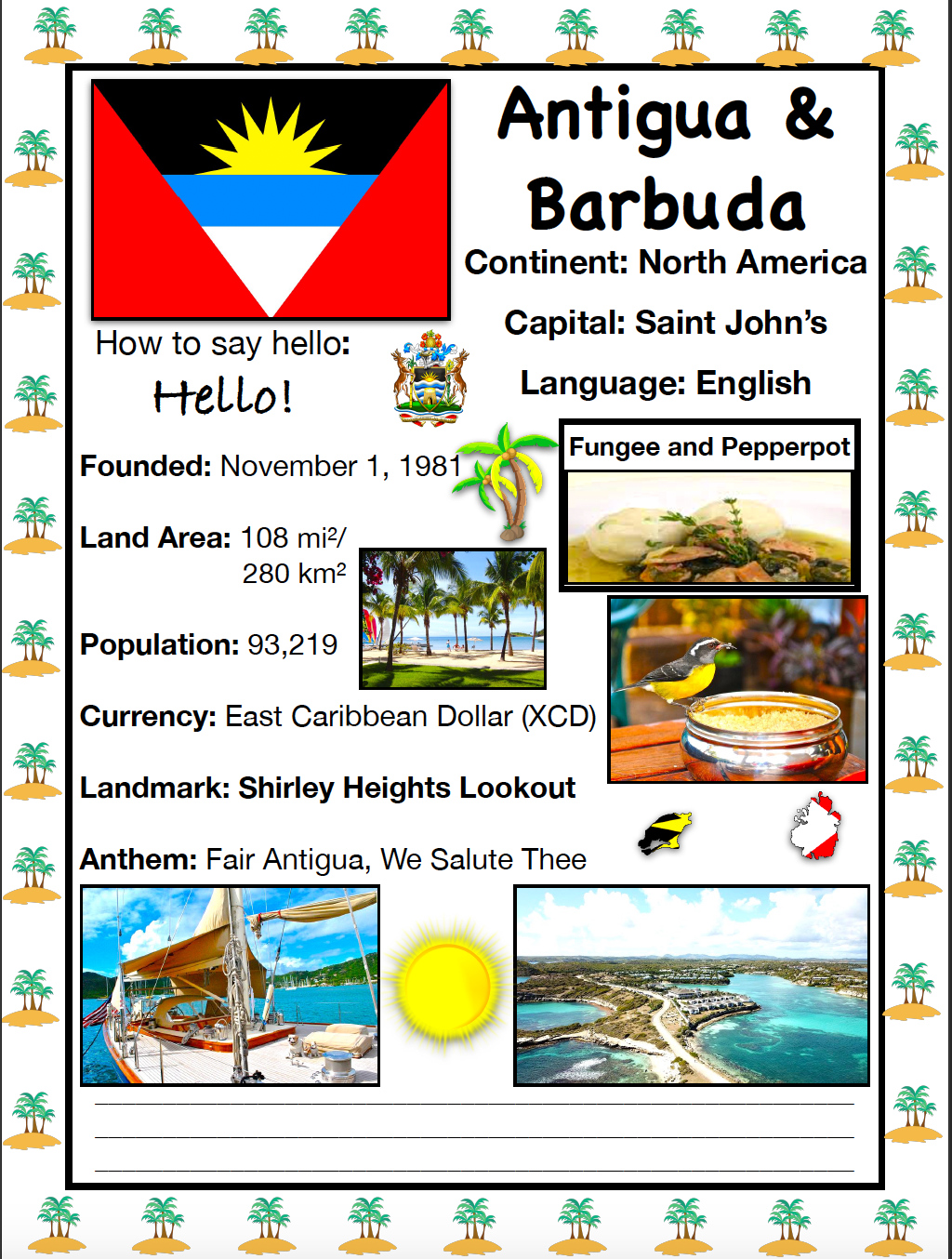 Antigua & Barbuda Made By Teachers