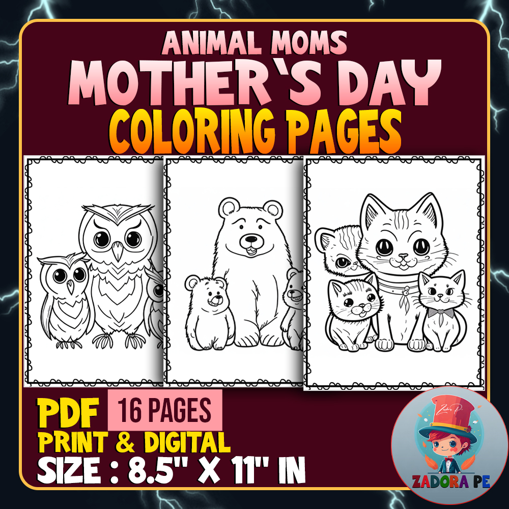 may-celebrating-animal-moms-coloring-pages-for-mother-s-day