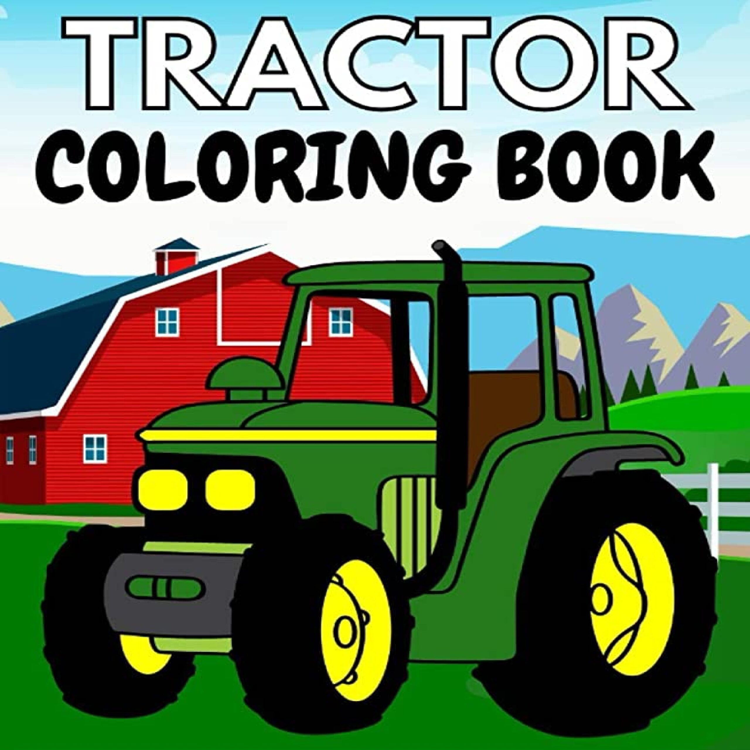 John Deere Tractor Coloring Pages