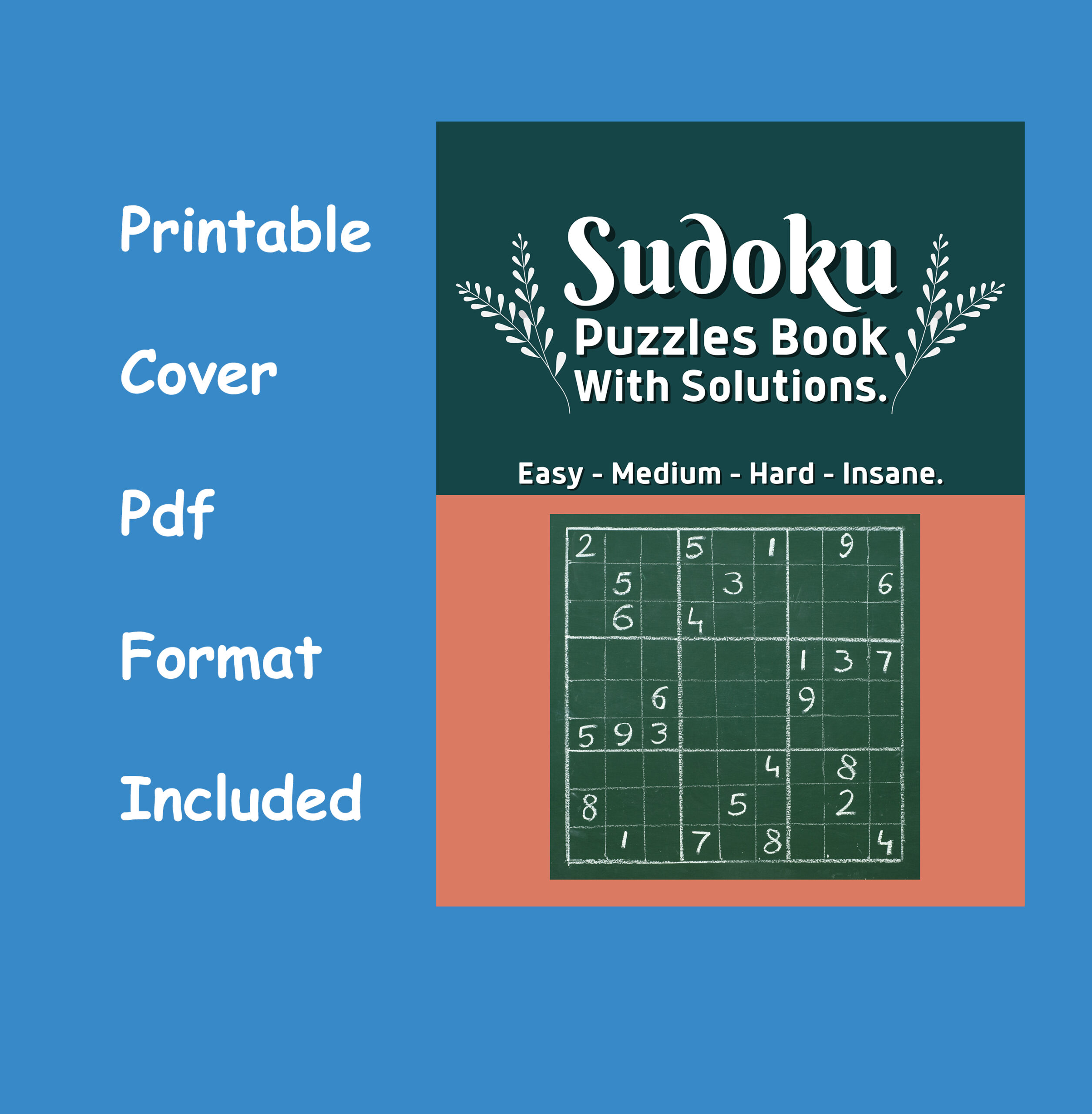 Sudoku Puzzles Book for Adults Easy To Insane 300+ Sudokus With