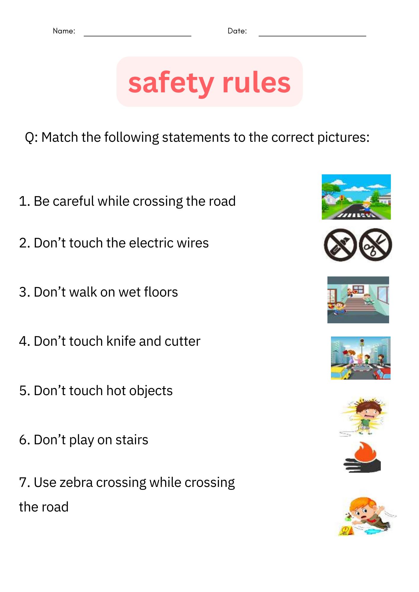 Science Lab Safety Rules Paragraph Worksheet Made By Teachers