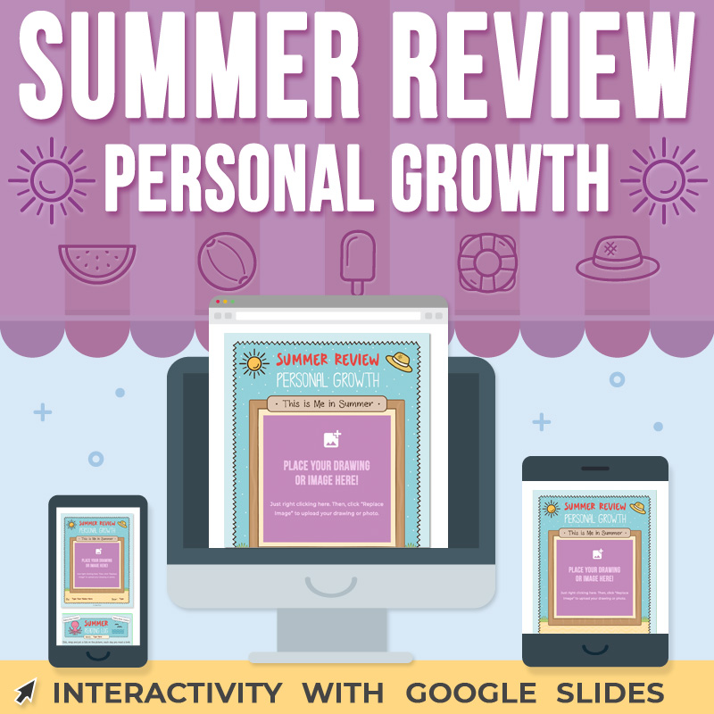 Summer Review | Personal Growth Google Slides
