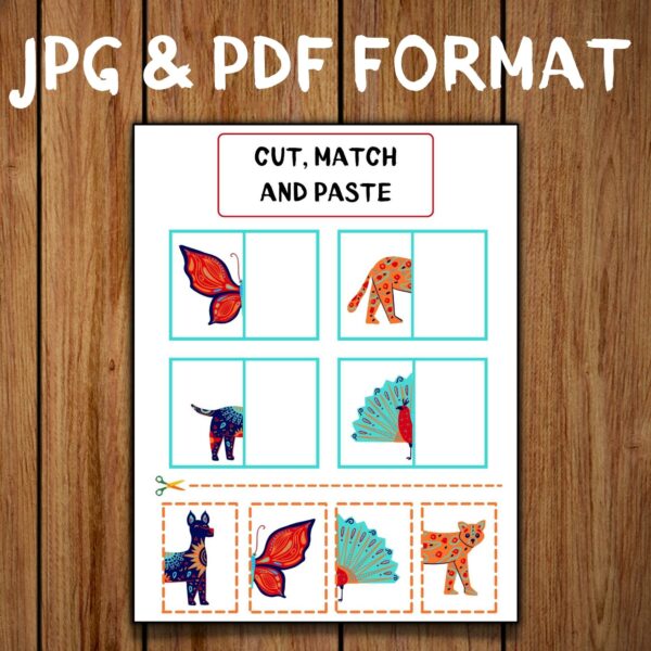 Cinco De Mayo Themed Cut and Paste Worksheets | Cinco De Mayo Cutting ...