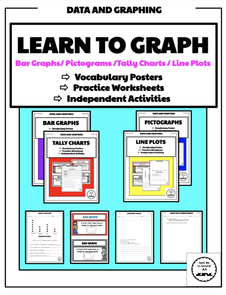 Learn about Graphs! Read Graphs PLUS Collect, Record, and Interpret ... image.