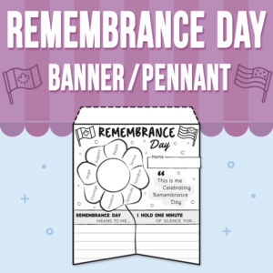 Remembrance Day Banner | Pennant