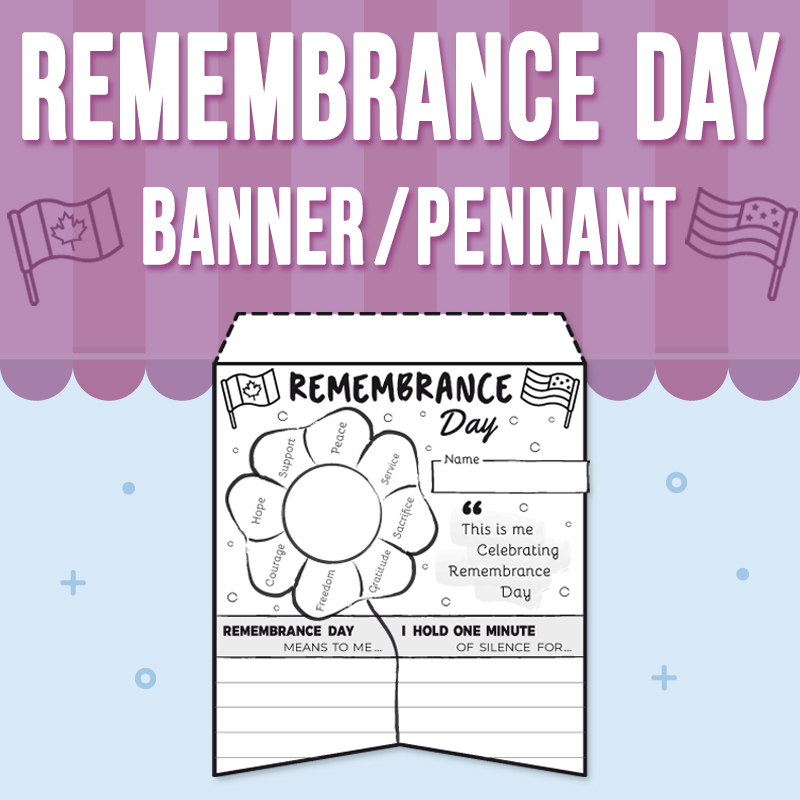 Remembrance Day Banner | Pennant