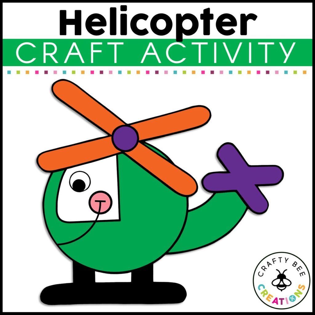 Helicopter Craft Transportation Crafts Transportation Activities
