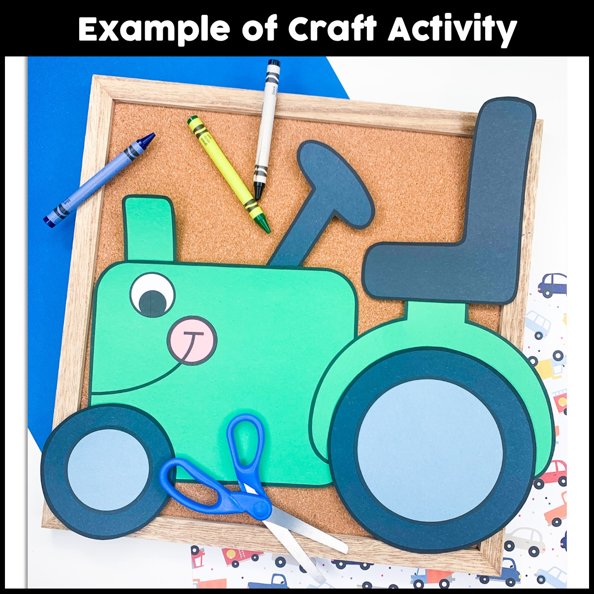 Tractor Craft Transportation Crafts Transportation Activities