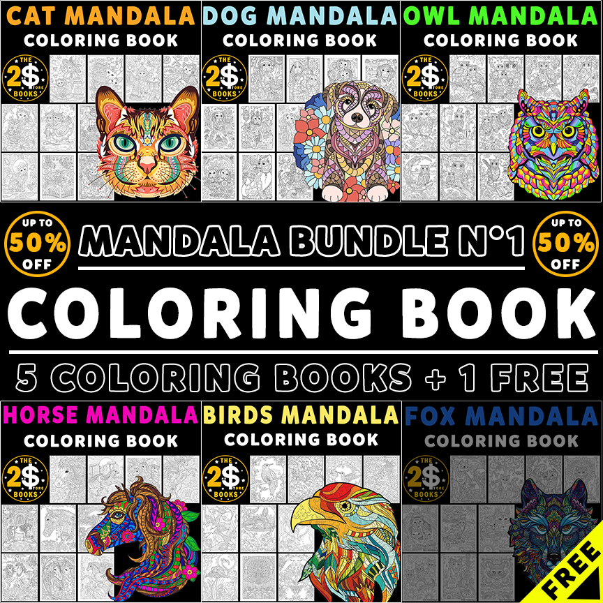 Owl Mandala Coloring Book - 17 Pages | Made By Teachers