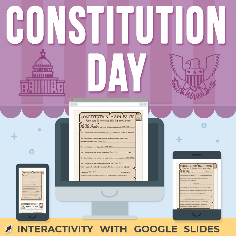 Constitution Day Google Slides