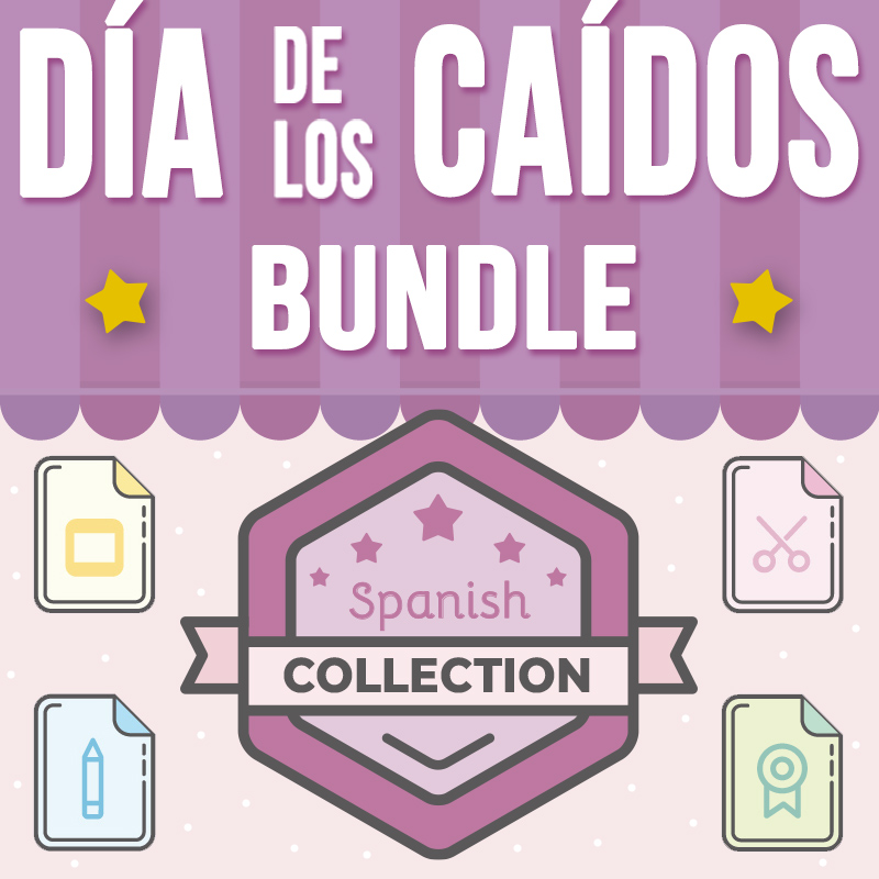 Día de los Caídos Collection BUNDLE, PPT, Worksheet, Manualidades y Actividades
