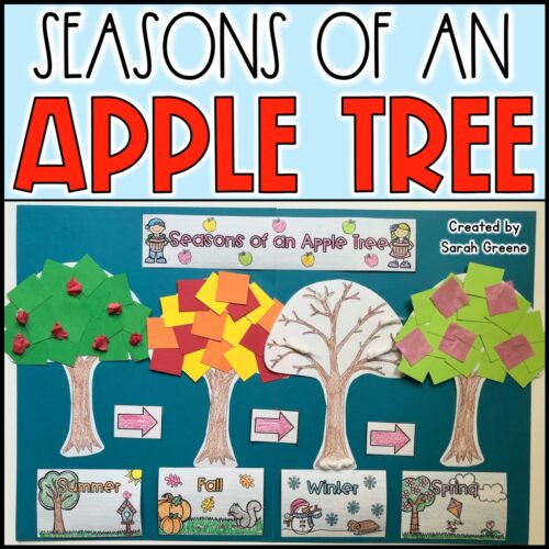 Seasons of an Apple Tree Craft Made By Teachers