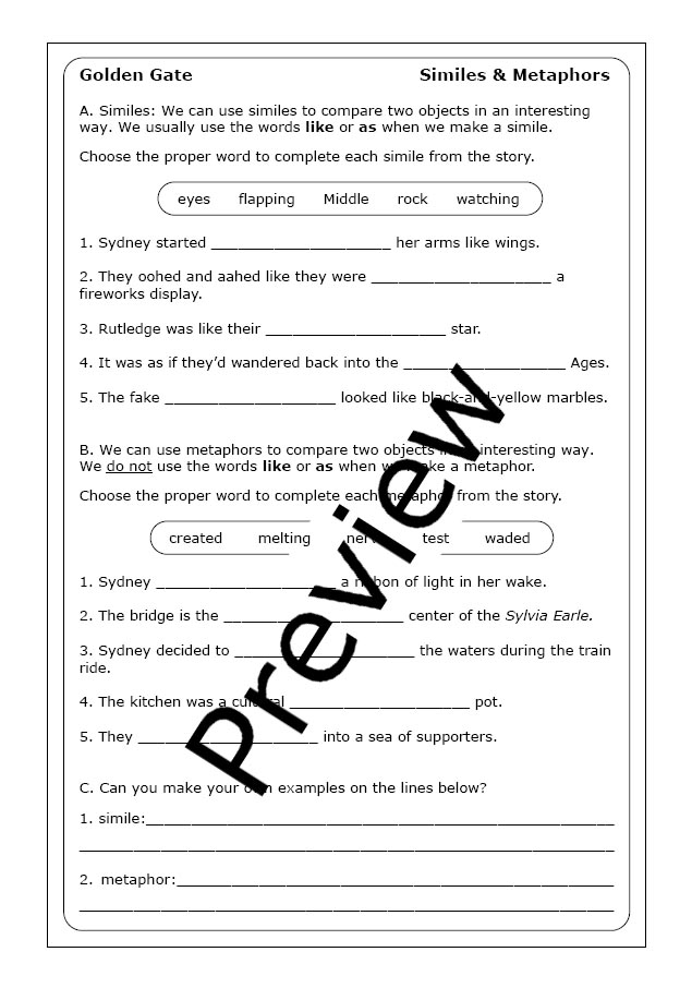 James Ponti "City Spies Golden Gate" worksheets Made By Teachers