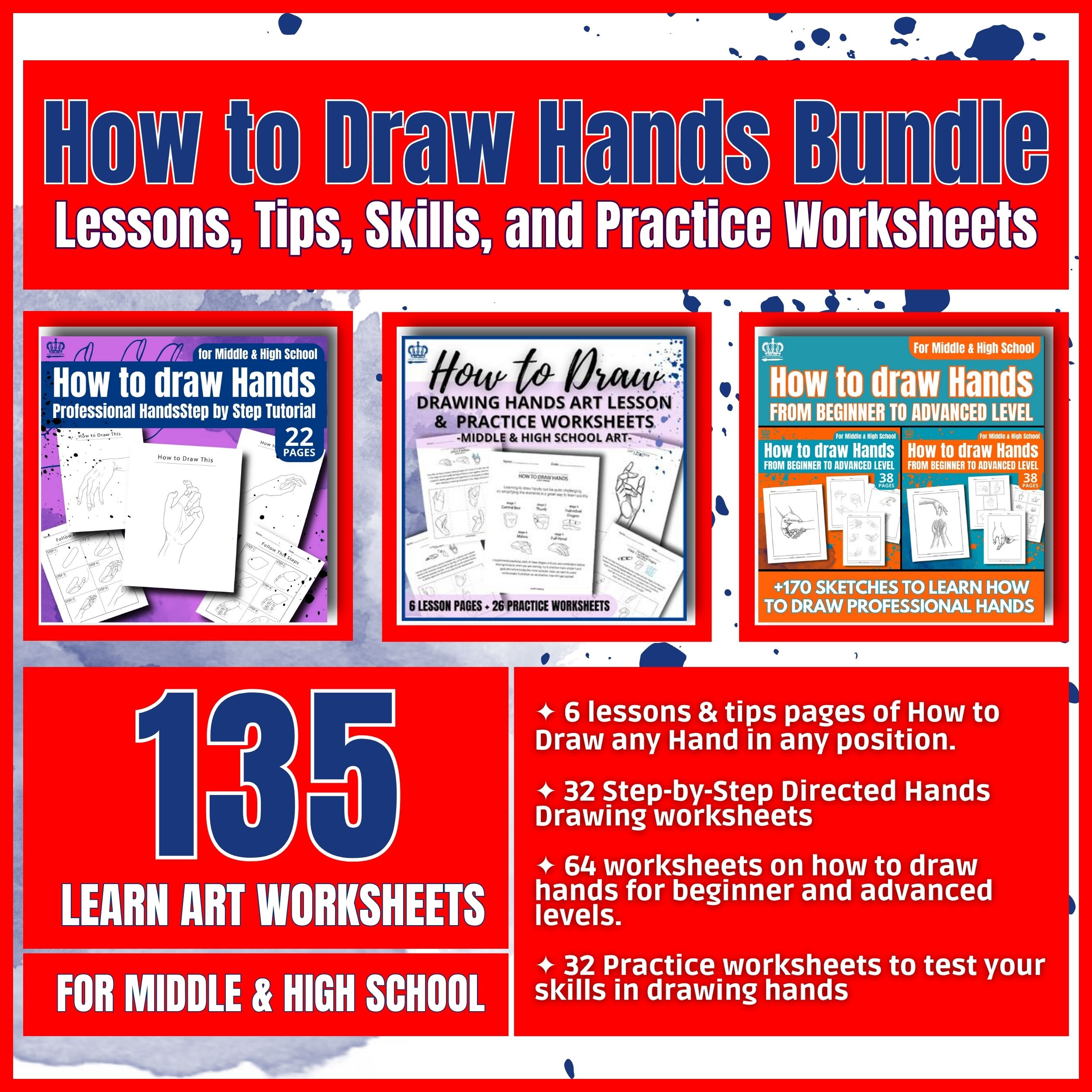 How to Draw Professional Hands Step By Step Art Tutorial for Beginners