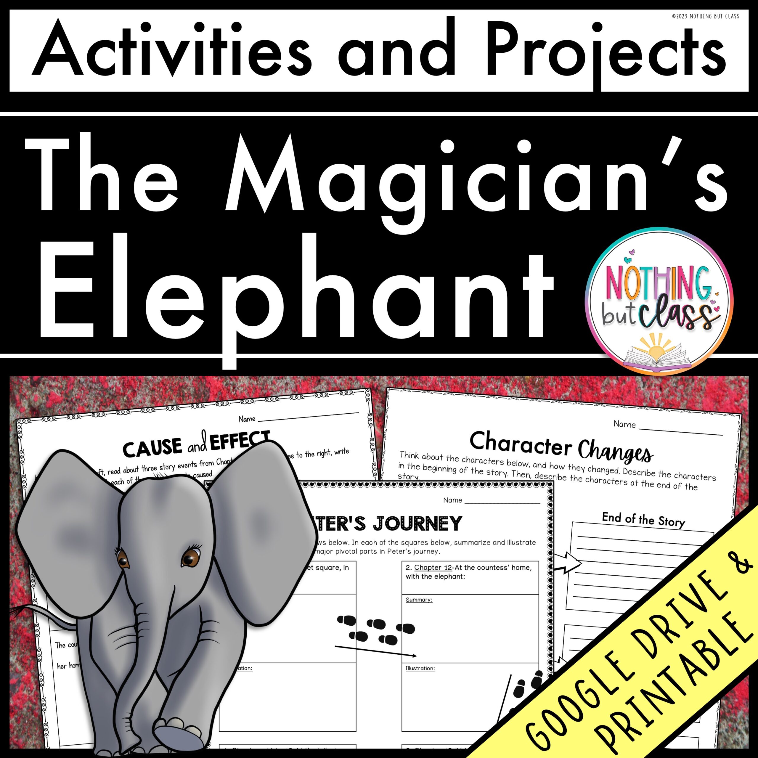 The Magician's Elephant Activities and Projects