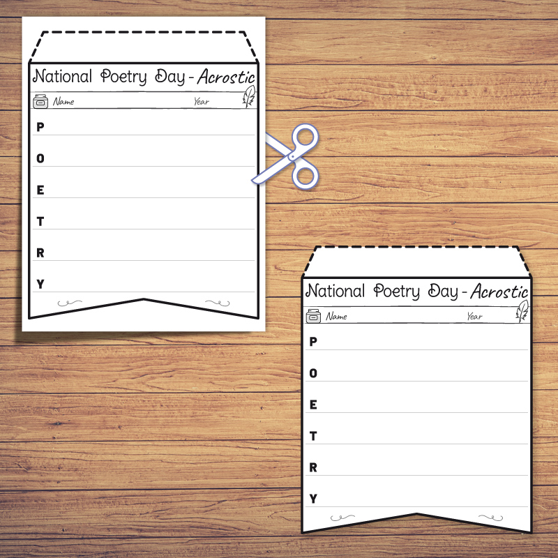 National Poetry Day Activities