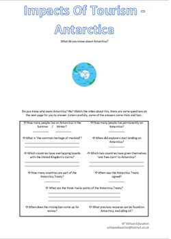 Impacts Of Tourism - Antarctica