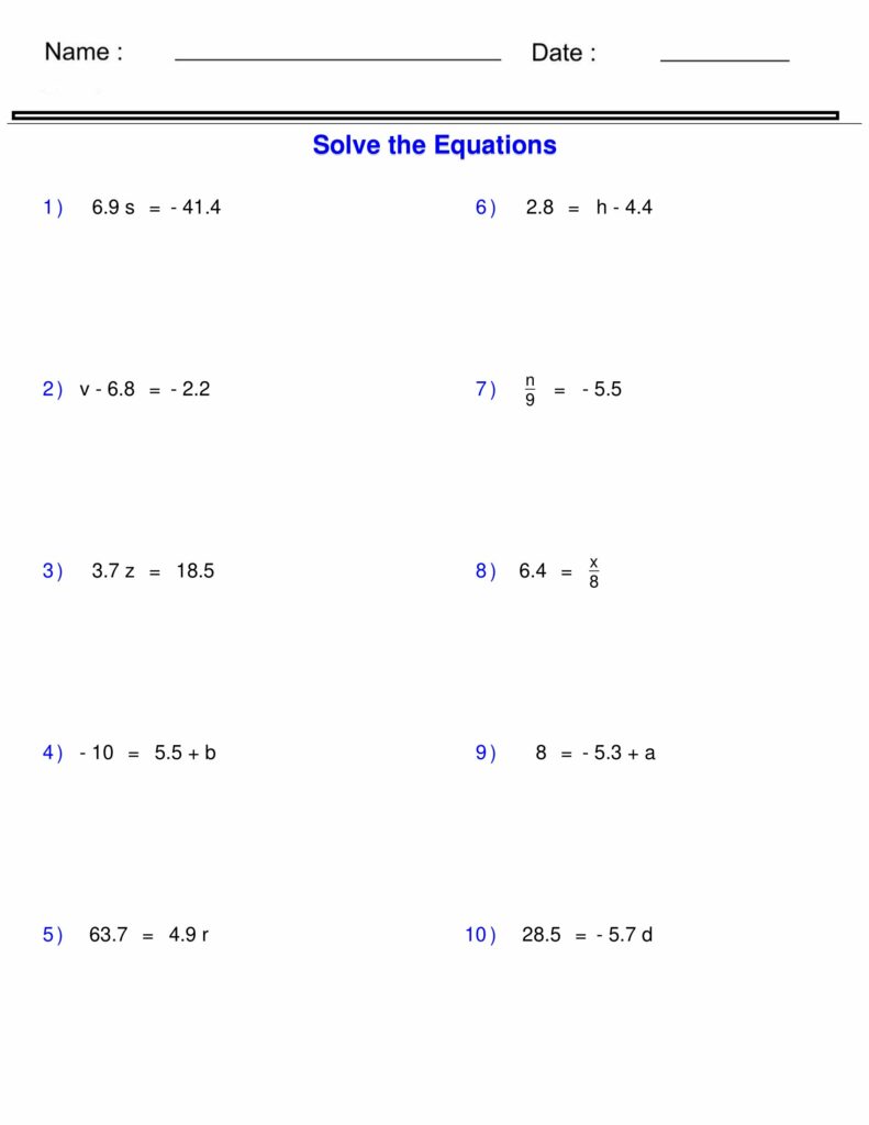 pre-algebra-equations-one-step-equations-containing-decimals