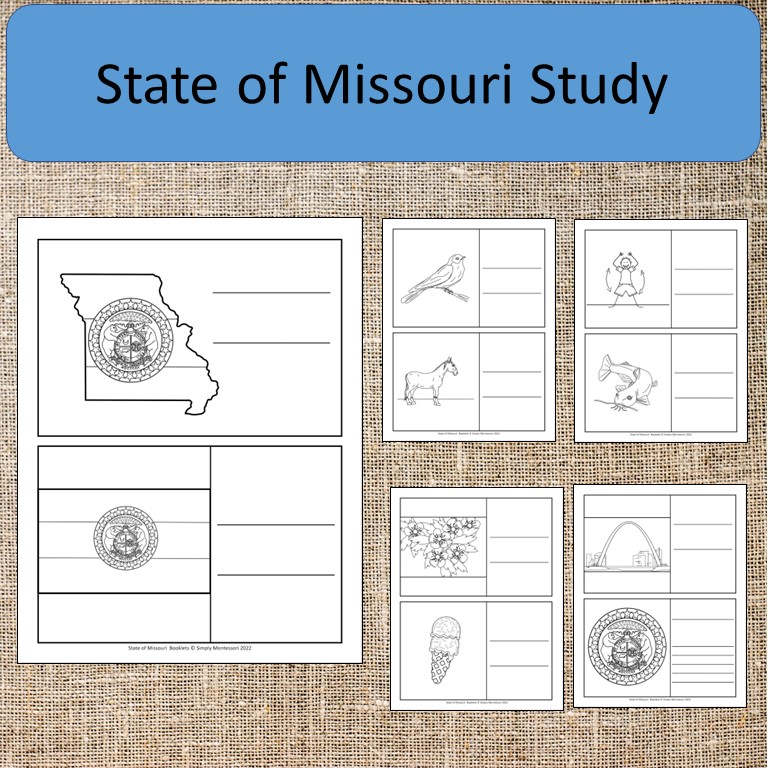 State of Missouri Booklet / Where I live page Montessori Homeschool ...