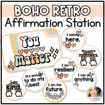 Boho Affirmation Station