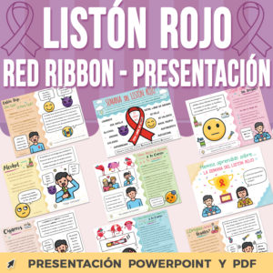Listón Rojo (Red Ribbon Week) Presentación PowerPoint