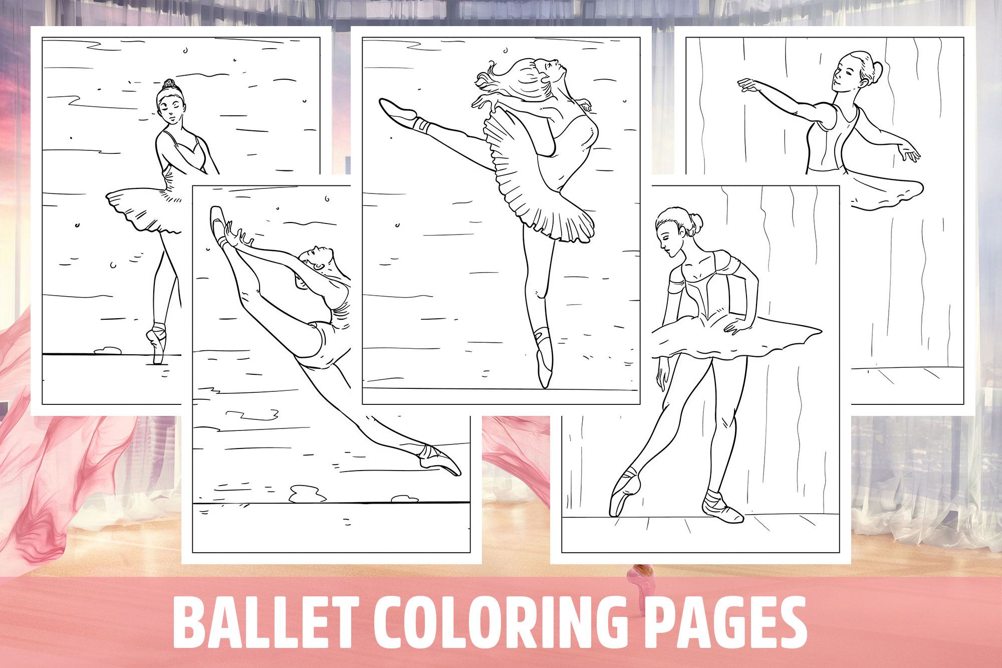Ballet Coloring Pages For Kids Girls Boys Teens Birthday School Ballet Coloring Pages For Kids Girls Boys Teens Birthday School
