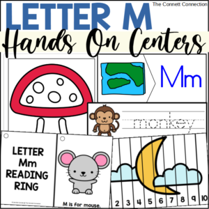 Letter M Worksheets and Hands On Centers Bundle | Made By Teachers