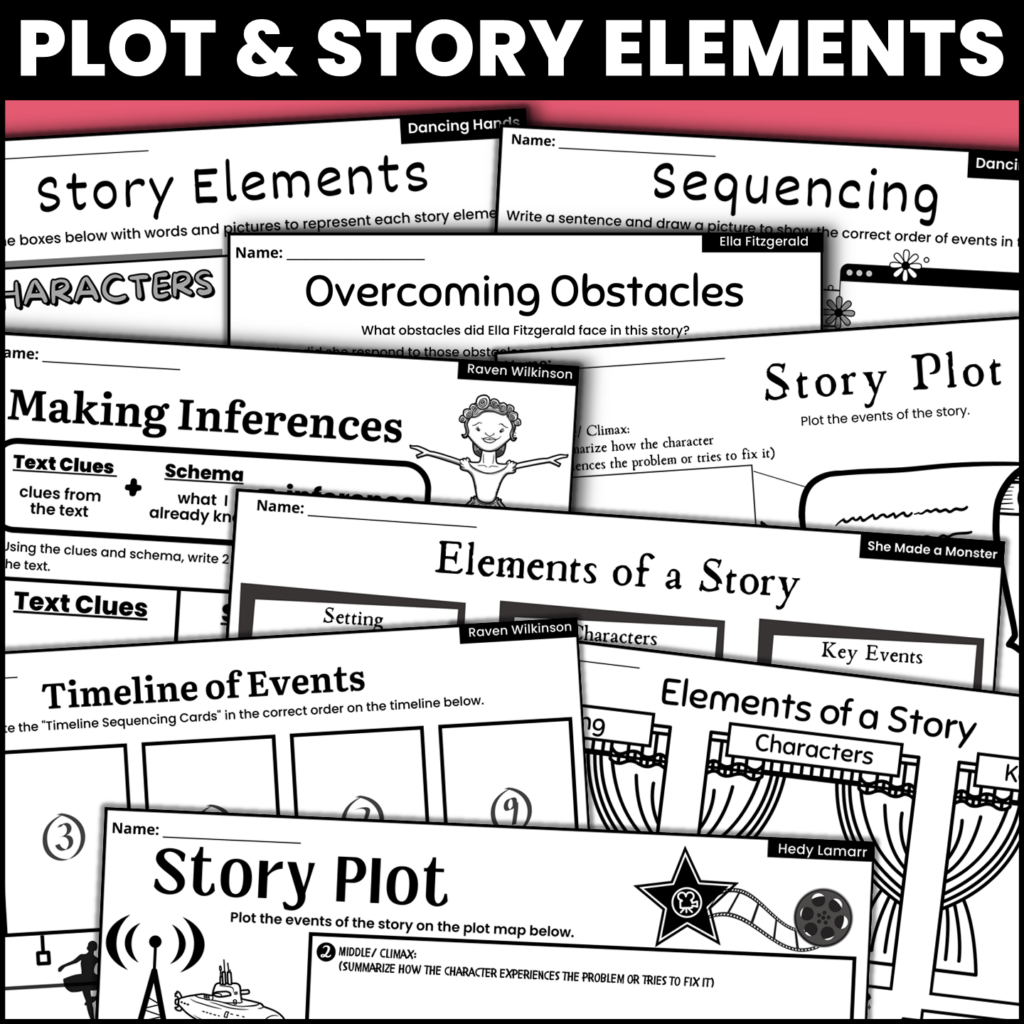 Celebrating Women in the Arts Picture Book Read Aloud Activities BUNDLE