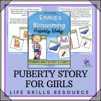 Girl Puberty Story - Changes in Body and Puberty Education for Girls