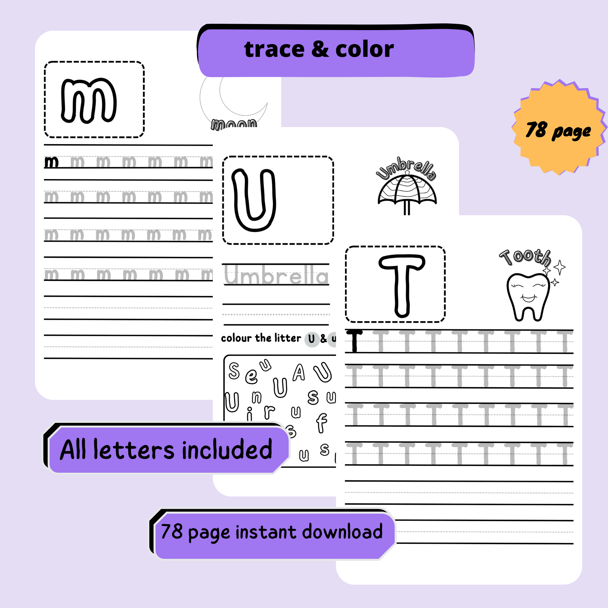 78 printable alphabet letter | Made By Teachers