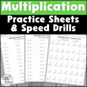 Multiplication Facts Practice Worksheets - Made By Teachers