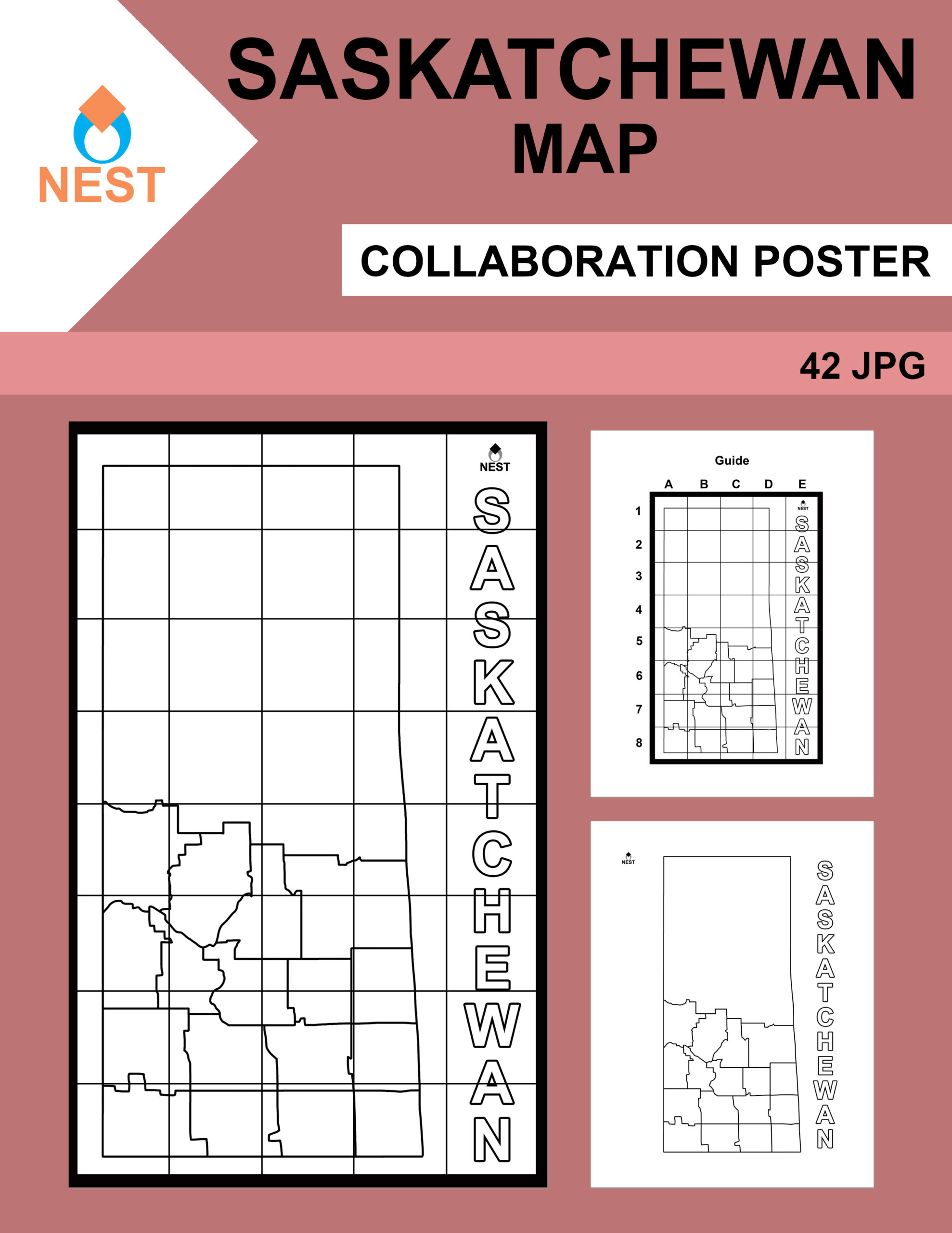 Saskatchewan Map Collaboration Poster