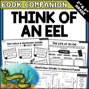 Think of an Eel Read Aloud Book Companion Activities for IRA