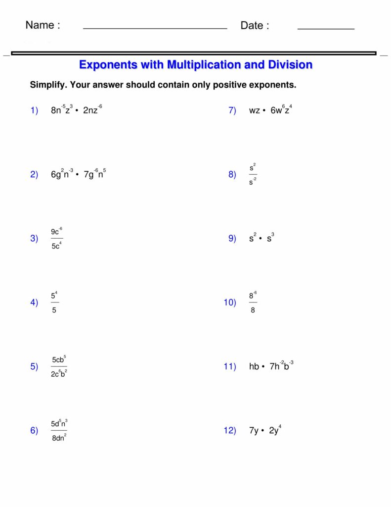 Exponents And Radicals Exponents With Multiplication And Division exponents-and-radicals-exponents-with-multiplication-and-division