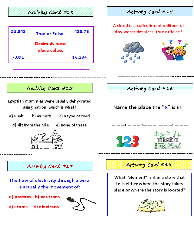 major-subjects-activity-cards-and-lesson-plan-36-cards-plus-lesson