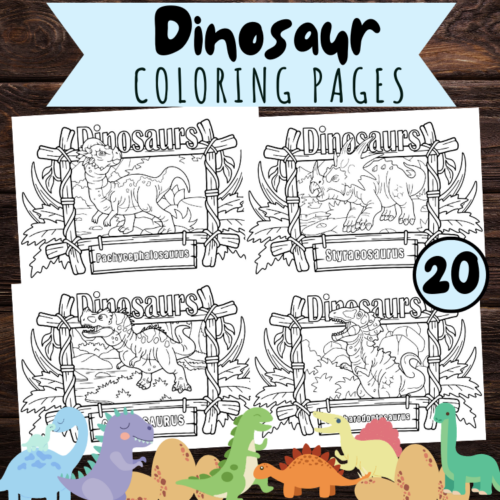 Dinosaur Coloring Pages |Dinosaurs Names Sheets |Jurassic Park Coloring ...
