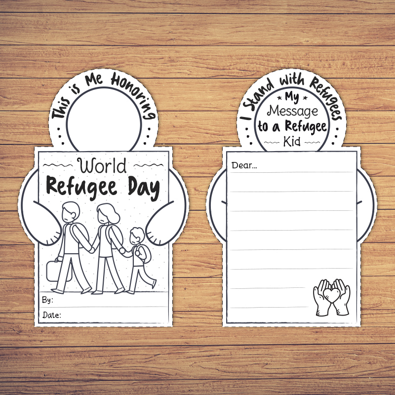 Refugees Craft Made By Teachers