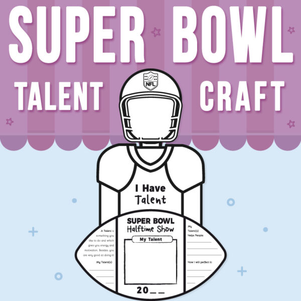Super Bowl Craft My Talents Made By Teachers