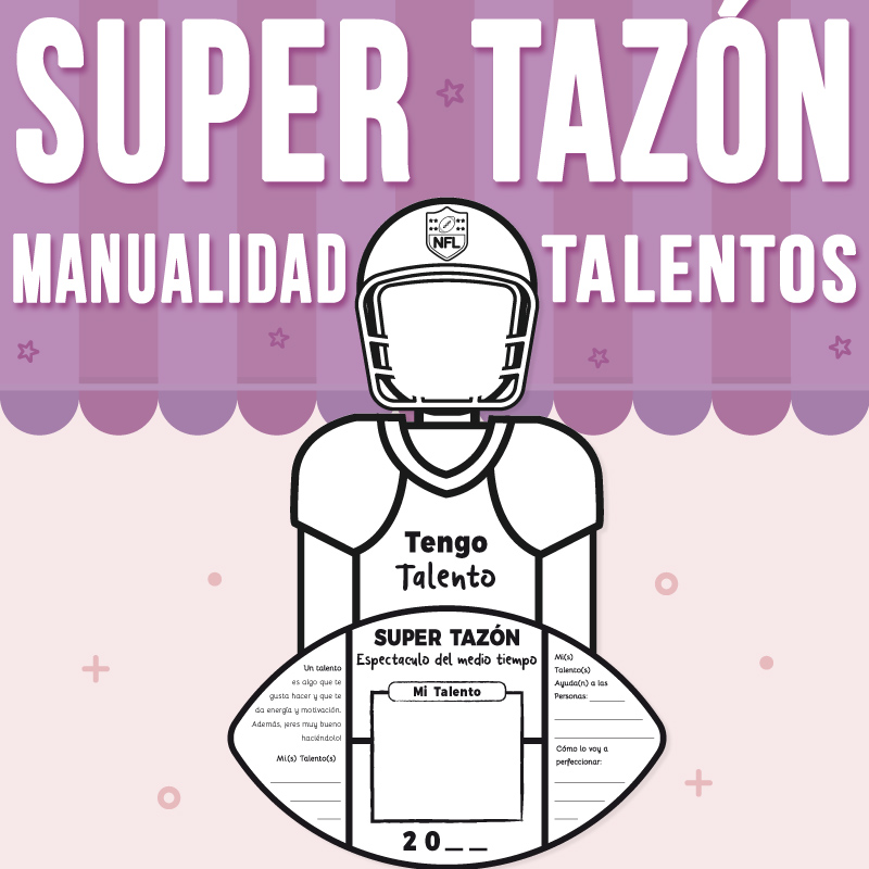 Súper Tazón Manualidad | Mis Talentos