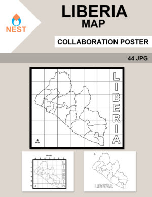 Liberia Map Collaboration Poster | Made By Teachers