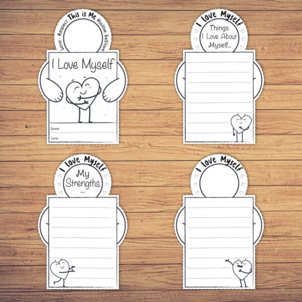 Valentine's Day | I love Myself Craft | Made By Teachers