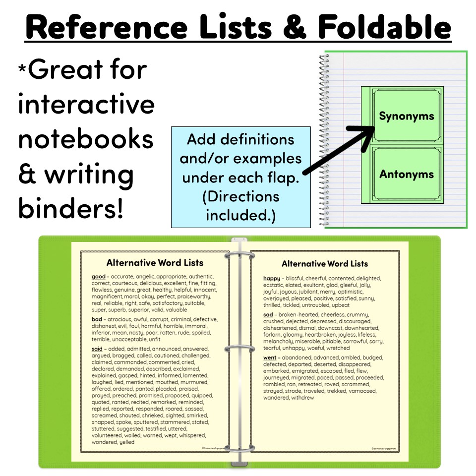 Synonyms and Antonyms Activities - Print and Digital Worksheets ...