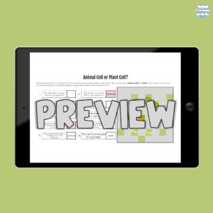 Animal or Plant Cell Pixel Art Puzzle 1 Google Activity | Made By Teachers