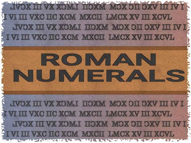 ROMAN NUMERALS WORKSHEETS