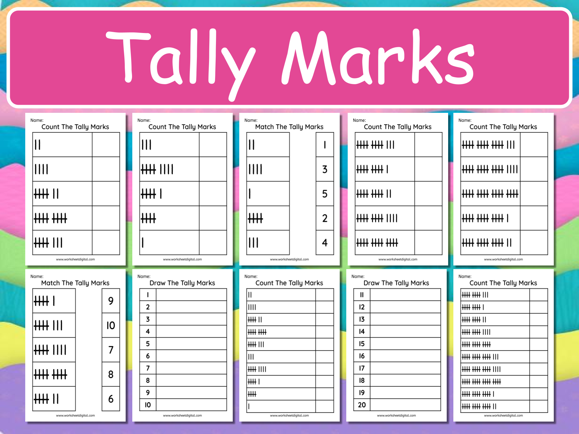 Blank Tally Chart