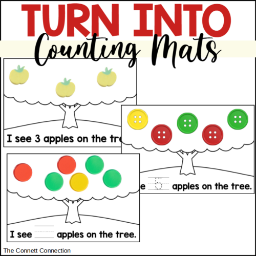 Apple Emergent Readers for Counting to 10 | Made By Teachers