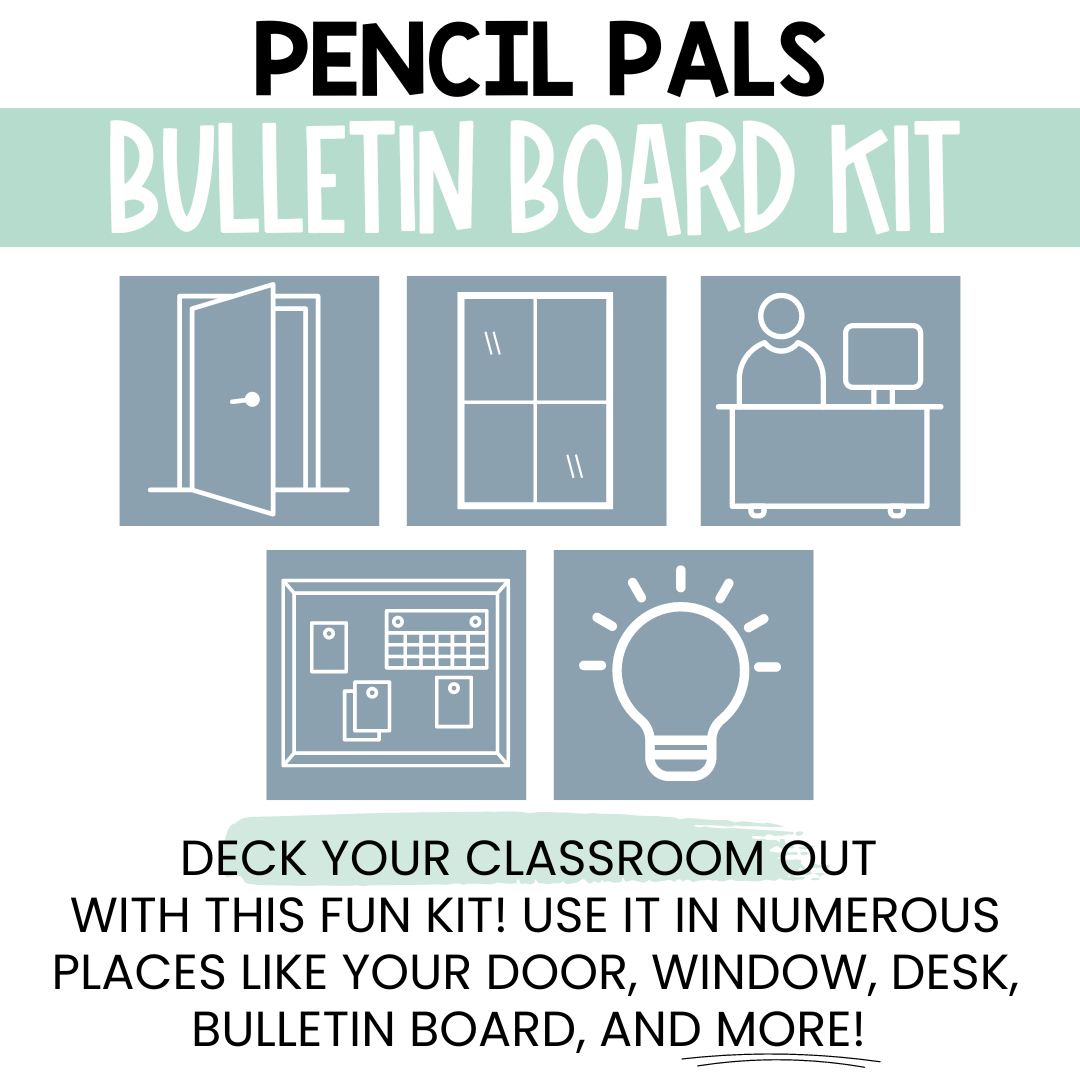 Back to School Bulletin Board Kit / Open House - Made By Teachers